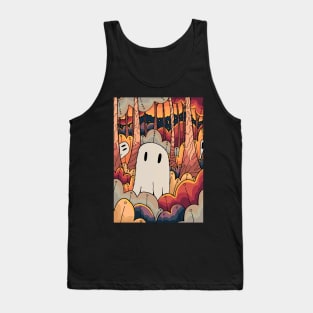 Little ghost forest Tank Top